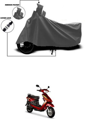 Coverit Two Wheeler Cover for Indus(Yo Spark, Grey)