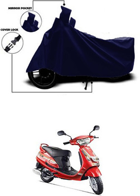 Coverit Two Wheeler Cover for Mahindra(Duro DZ, Blue)