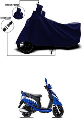 Coverit Two Wheeler Cover for Mahindra(Rodeo RZ, Blue)