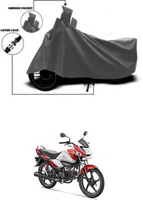 Billseye Two Wheeler Cover for Hero(Splendor I Smart, Grey)