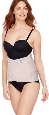 IMPORTIKAAH Women's Postpartum 3-in-1 Girdles Wrap Waist and Pelvis Pregnant Post Pregnancy Slimming Belt (Beige, X-Large, Waist 37-42 Inch) Women Shapewear