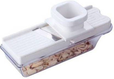 VVG TRADERS Vegetable Compact Dry Plastic Cutter Slicer with Holder Vegetable & Fruit Grater & Slicer (1 Dry Fruit Slicer) Vegetable & Fruit Slicer(Pack of 1)
