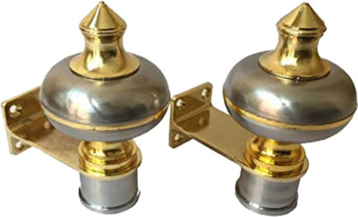Sun Shield Gold Rod Rail Bracket Metal