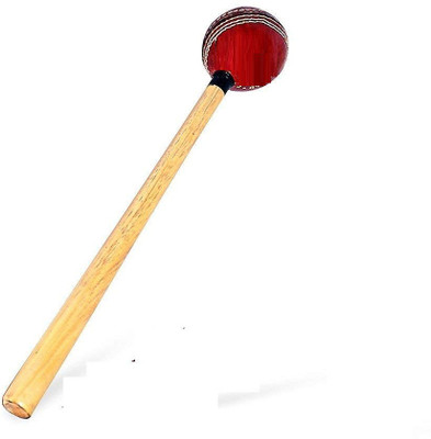 MRS IVI-AMX-242-Cricket Bat Mallet Wooden for Knocking Leather Ball Hammer Kashmir Willow Bat Mallet