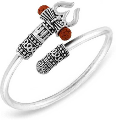 Pratima Brass Silver Bracelet