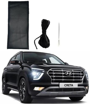 arneja trading company Hand Stiched Steering Cover For Hyundai Creta(Black, Leatherite)