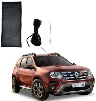 arneja trading company Hand Stiched Steering Cover For Renault Duster(Black, Leatherite)