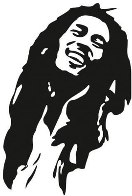 Helsov Sticker & Decal for Car & Bike(Black, White)