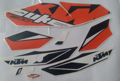 HRBull Sticker & Decal for Bike(Multicolor)