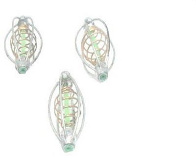 JUST ONE CLICK Aluminium Egg Shaped Sinker(Removable Pack of 3)