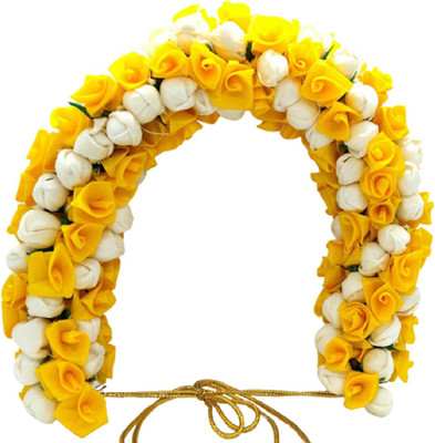 Mokshi Collections MC_HA_0010 Hair Accessory Set(Yellow)