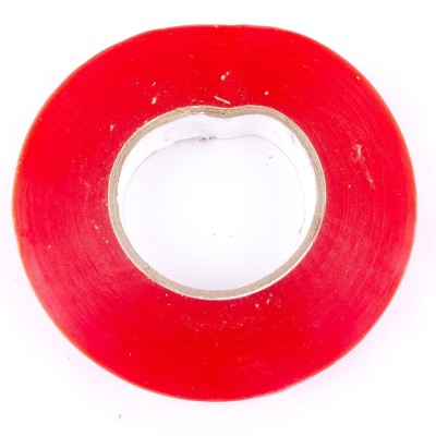 Ritzkart Double sided transparent Tape For Attach  Patch/Wig (30 meter red tape) Hair Extension