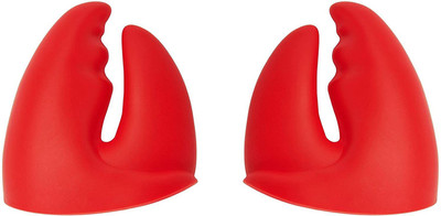 Everbuy Red Silicon Kitchen Linen Set(Pack of 2)