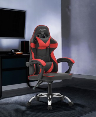 Bantia Leatherette Office Executive Chair (Red, Black)