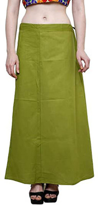 mahak creation MEHNDI SHADE Pure Cotton Petticoat(Free)