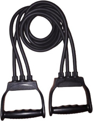 Fitcozi Black triple toning Tube Resistance Tube(Black)