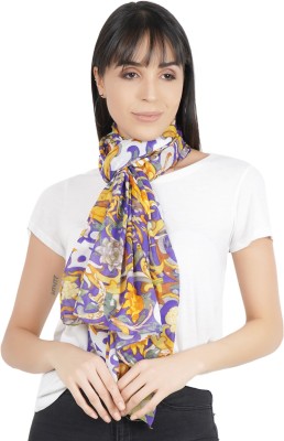 Aditi Wasan Floral Print Viscose Women Stole