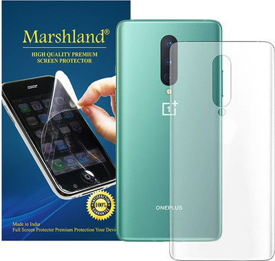 MARSHLAND Back Screen Guard for Oneplus 8�3D(Pack of 1)