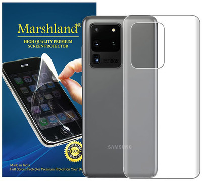 MARSHLAND Back Screen Guard for Samsung Galaxy S20 ultra(Pack of 1)