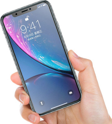 CallSmith Edge To Edge Tempered Glass for Apple iPhone X/11Pro Full Matte Glass(Pack of 1)