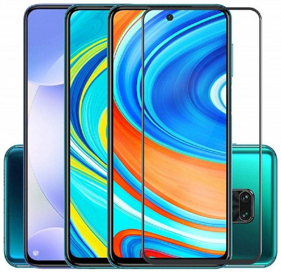 Msons Edge To Edge Tempered Glass for Mi Redmi Note 9 Pro, Mi Redmi Note 9 Pro Max, Mi Redmi Note 10 Pro, Mi Redmi Note 10 Pro Max | Premium Quality Full Glue 9H Hardness Anti Scratch Full Edge(Pack of 1)