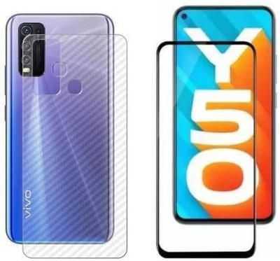 FINCH Front and Back Screen Guard for Vivo Y50(Pack of 2)