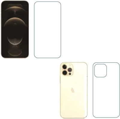 Firstkart Front and Back Tempered Glass for Apple iPhone 12 Pro(Pack of 2)