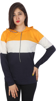 JOLSTER Full Sleeve Color Block Women Reversible Sweatshirt