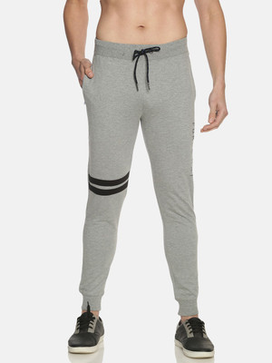 Force NXT Super Combed Cotton Jogger Solid Men Grey Track Pants