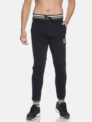 Force NXT Super Combed Cotton Jogger Solid Men Dark Blue Track Pants