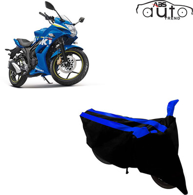 ABS AUTO TREND Two Wheeler Cover for Suzuki(Gixxer SF, Blue)