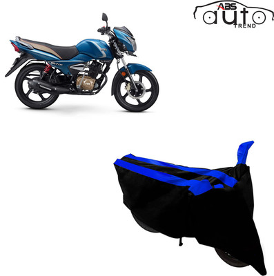 ABS AUTO TREND Two Wheeler Cover for TVS(Victor, Black, Blue)