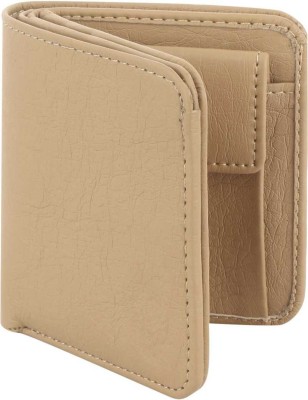 Mahboob Men Beige Artificial Leather Card Holder(7 Card Slots)