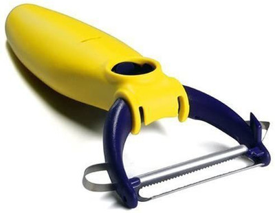 Onshoppy Mach 6 Vegetable Peeler and Slicer Plate, Great Kitchen Slicer with 6 Functions Vegetable & Fruit Grater & Slicer(1 peeler)