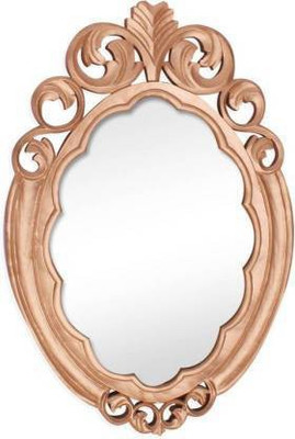 Home Collection MM-3040 Decorative Mirror(Oval Finish : glossy)
