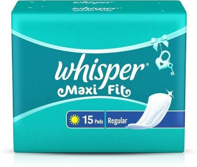 Whisper Maxi Fit Regular 15 Wings Sanitary Pad