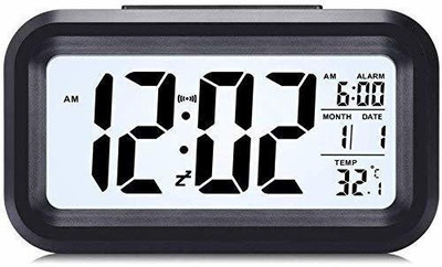 Fulkiza Digital Black Clock