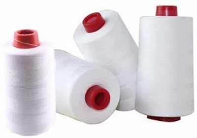 Bobbiny White Thread(4000 m Pack of4)