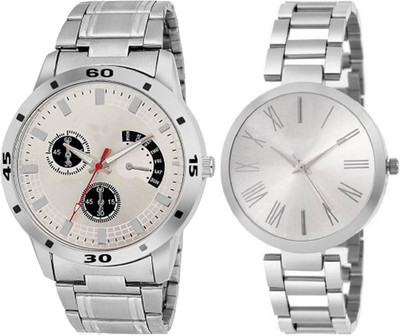 Shivark Combo Of 2 Analog Watch  - For Couple
