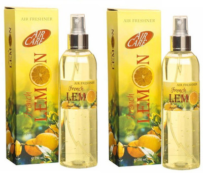 St. Louis Inc french lemon Spray French Lemon Air Freshener 250 ml each (Pack of 2)(2 x 250 ml)