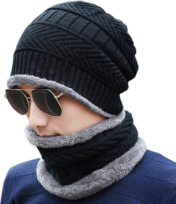 SPORT COLLECTION Woven Beanie Cap