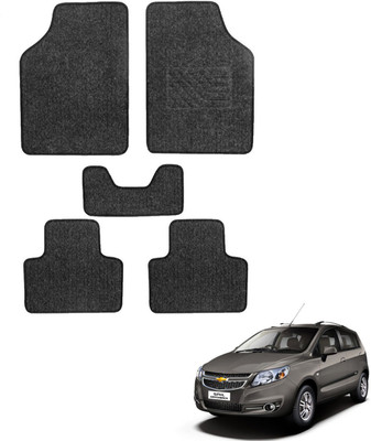 SEMAPHORE PVC Standard Mat For  Chevrolet Sail Hatchback(Black)