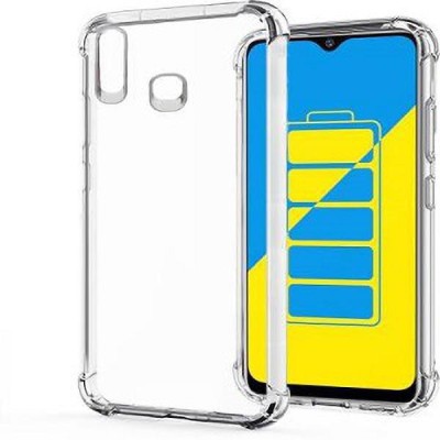 NIMMIKA ENTERPRISES Bumper Case for VIVO Y12 BUMPER BACK COVER(Transparent, Shock Proof, Silicon, Pack of: 1)