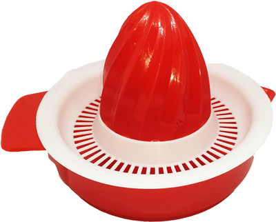 lookat Plastic Hand Juicer(Red, White)