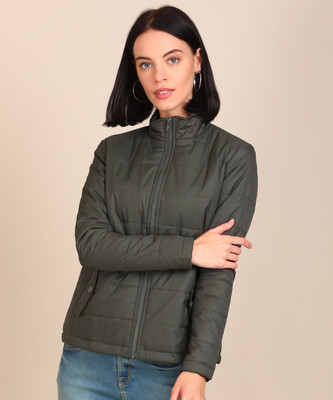 FLYING MACHINE Full Sleeve Solid Women Jacket