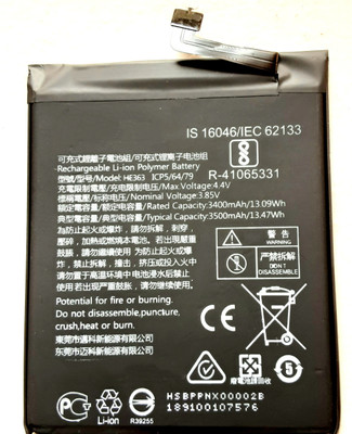 FULL CELL Mobile Battery For  Nokia 3.1+ / 7.1+ / HE363