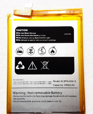 FULL CELL Mobile Battery For  Micromax Canvas 2 Q4310 ACBPN30M10