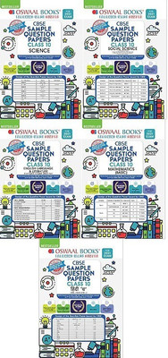 Oswaal CBSE Sample Question Paper Class 10 Social Science SCIENCE ENGLISH MATH BASIC HINDI B(Paperback, OSWAAL)