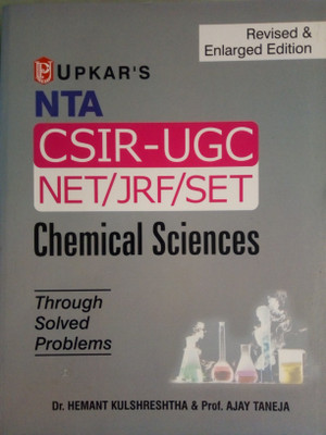 Upkar NTA CSIR UGC NET JRF SET Chemical Sciences Through Solved Problems Part A, Part B & C(Paperback, Dr Hemant Kulshershtha & Prof Ajay Taneja)