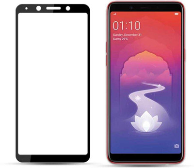 milestone mobile accessories Edge To Edge Tempered Glass for Samsung Galaxy J6(Pack of 1)